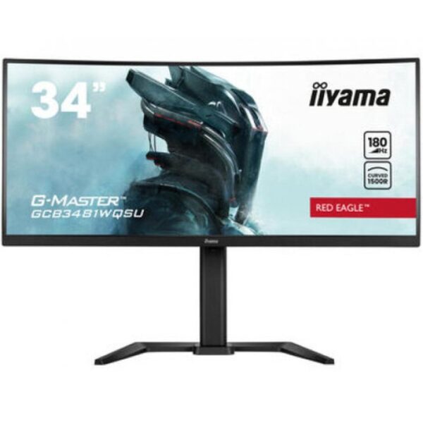 iiyama G-MASTER GCB3481WQSU-B1 pantalla para PC 86,4 cm (34") 3440 x 1440 Pixeles UltraWide Quad HD LCD Negro