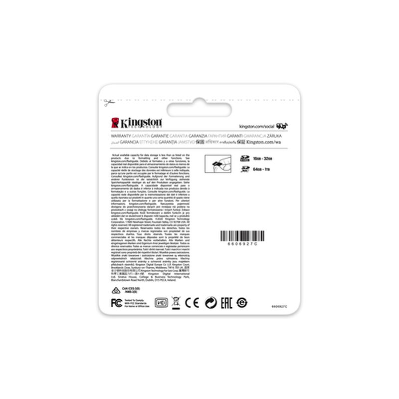 Kingston Technology Canvas Select Plus 128 GB SDXC UHS-I Clase 10 - Imagen 4