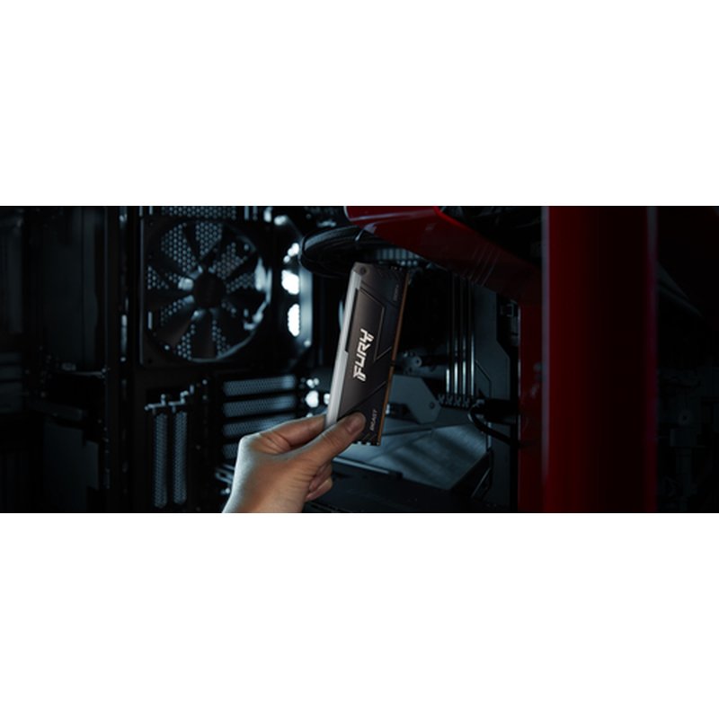 Kingston Technology FURY Beast RGB módulo de memoria 32 GB 2 x 16 GB DDR4 Kingston Technology FURY Beast RGB módulo de memoria 32 GB 2 x 16 GB DDR4 - Imagen 8