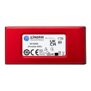 Alternative view of Kingston Technology SSD Externo Kingston XS1000 Rojo