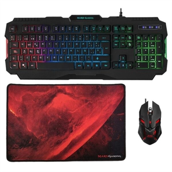 Kit Teclado + Mouse Raton Mars