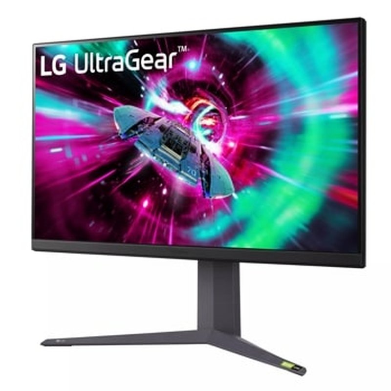LG 32GR93U-B pantalla para PC 80 cm (31.5") 3840 x 2160 Pixeles 4K Ultra HD LCD Negro, Gris, Púrpura - Imagen 2