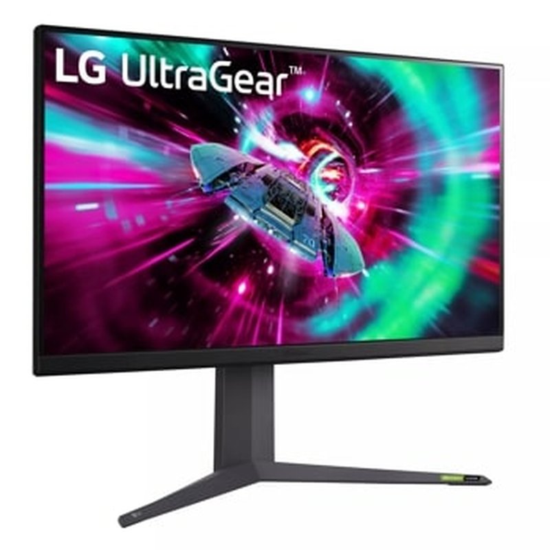 LG 32GR93U-B pantalla para PC 80 cm (31.5") 3840 x 2160 Pixeles 4K Ultra HD LCD Negro, Gris, Púrpura - Imagen 3