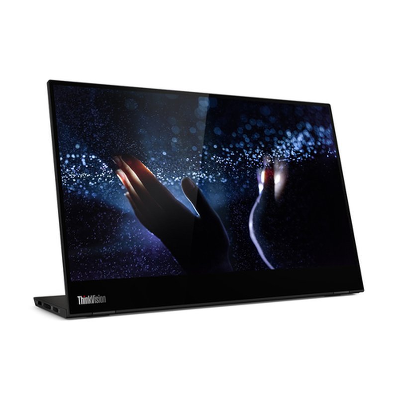 Lenovo M14t 35,6 cm (14") 1920 x 1080 Pixeles Full HD LED Pantalla táctil Negro - Imagen 2
