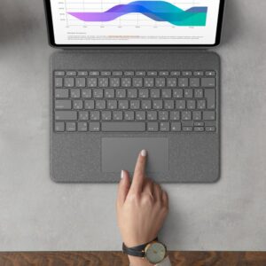 Logitech Combo Touch Gris Smart Connector QWERTZ Suizo