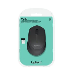 Logitech M280 ratón mano derecha RF inalámbrico Óptico 1000 DPI