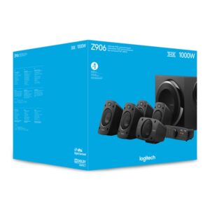 Logitech Z906 500 W Negro 5.1 canales Logitech Z906 500 W Negro 5.1 canales