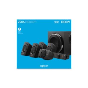 Logitech Z906 500 W Negro 5.1 canales Logitech Z906 500 W Negro 5.1 canales