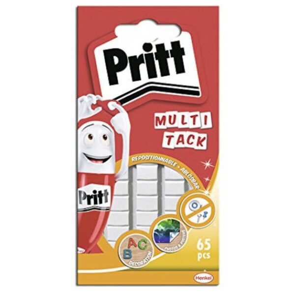 MASILLA ADHESIVA MULTI-TACK 65 PASTILLAS PRITT 1444966 | PACK 24 UNIDADES