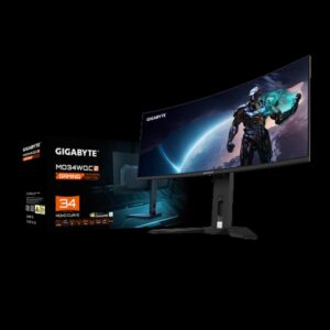 MONITOR GAMING GIGABYTE MO34WQC2 34" 3440X1440 VA 2K