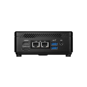 MSI Cubi 5 12M 0.66L sized PC Negro i7-1255U Intel® SoC 1,7 GHz