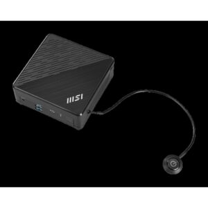 MSI Cubi N ADL-047BES 0,69 l tamaño PC Negro N100