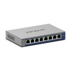 NETGEAR GS108Ev4 No administrado L2/L3 Gigabit Ethernet (10/100/1000) Gris