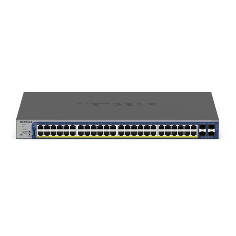 NETGEAR GS752TXP Gestionado L2/L3/L4 10G Ethernet (100/1000/10000) Energía sobre Ethernet (PoE) Negro - Imagen 2