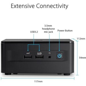 ASUS NUC 13 RNUC13L3HV500002I Negro i5-1350P ASUS NUC 13 RNUC13L3HV500002I Negro i5-1350P