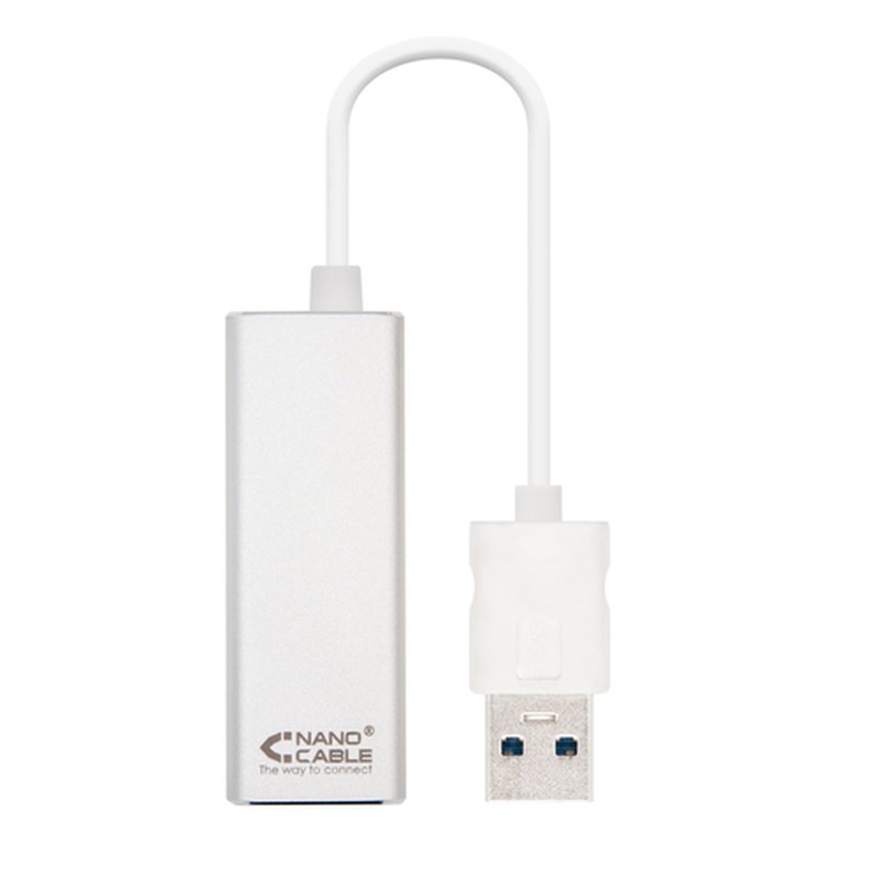 Nanocable USB 3.0/RJ-45, 0.15m tarjeta y adaptador de interfaz Nanocable USB 3.0/RJ-45, 0.15m tarjeta y adaptador de interfaz