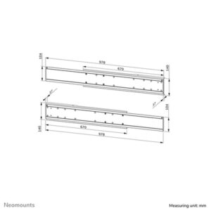 Neomounts adaptador de doble pantalla Neomounts adaptador de doble pantalla