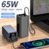 BATERIA EXTERNA UNIVERSAL LEOTEC LEPOW65W20K 20.000MAH PD 65W 2XUSB + 2XUSB-C BLACK BATERIA EXTERNA UNIVERSAL LEOTEC LEPOW65W20K 20.000MAH PD 65W 2XUSB + 2XUSB-C BLACK