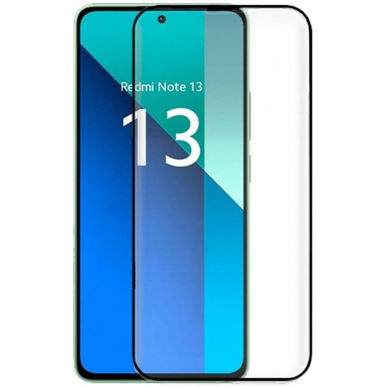 PROTECTOR COOL CRISTAL TEMPLADO 3D BLACK XIAOMI REDMI NOTE 13 PROTECTOR COOL CRISTAL TEMPLADO 3D BLACK XIAOMI REDMI NOTE 13