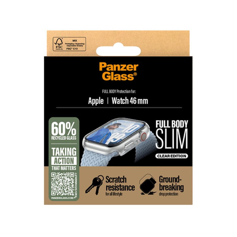 PanzerGlass 3714 Accesorios para dispositivos vestibles inteligentes Protectora Transparente Tereftalato de polietileno (PET) PanzerGlass 3714 Accesorios para dispositivos vestibles inteligentes Protectora Transparente Tereftalato de polietileno (PET) - Imagen 3