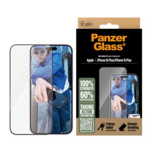 Alternative view of PanzerGlass PG Scrn iPhone 16 6.7Inch UWF