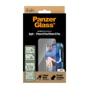 PanzerGlass PG Scrn iPhone 16 6.7Inch UWF PanzerGlass PG Scrn iPhone 16 6.7Inch UWF