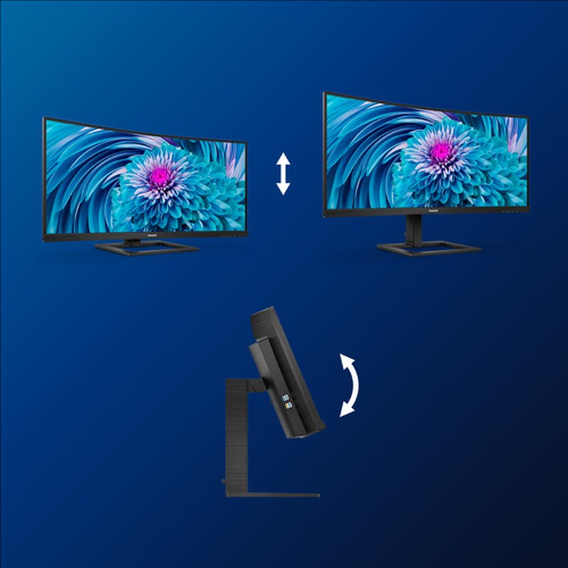 Philips E Line 346E2CUAE/00 pantalla para PC 86,4 cm (34") 3440 x 1440 Pixeles Wide Quad HD+ LCD Negro - Imagen 5