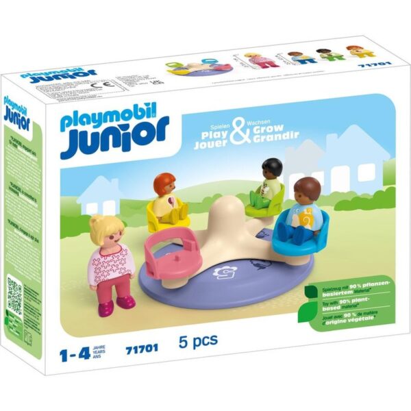 Playmobil Junior Carrusel Con Figuras