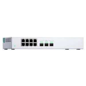 QNAP QSW-308S switch No administrado Gigabit Ethernet (10/100/1000) Blanco
