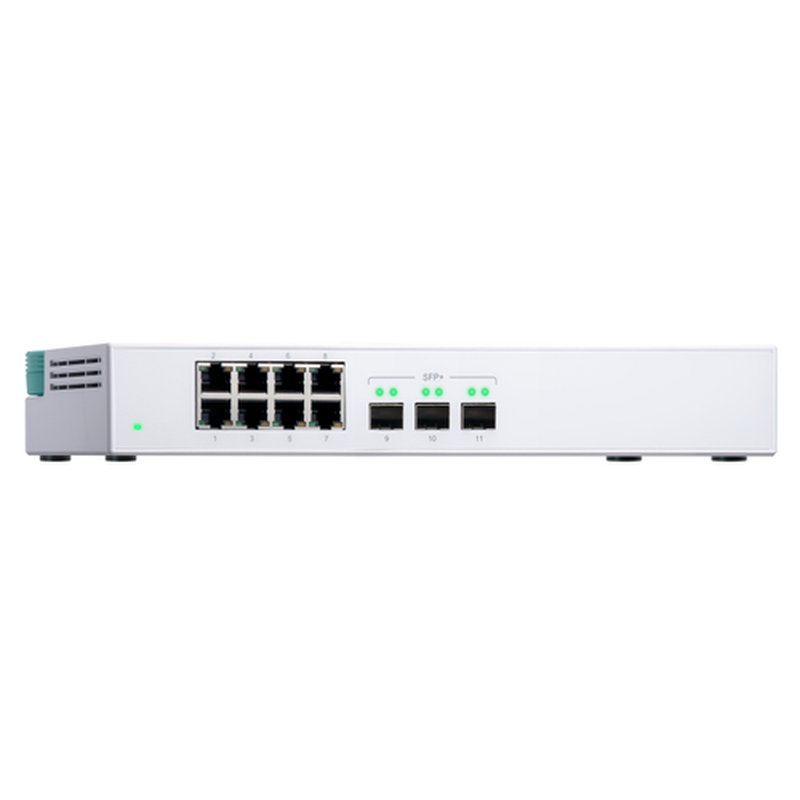 QNAP QSW-308S switch No administrado Gigabit Ethernet (10/100/1000) Blanco - Imagen 5