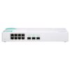 QNAP QSW-308S switch No administrado Gigabit Ethernet (10/100/1000) Blanco QNAP QSW-308S switch No administrado Gigabit Ethernet (10/100/1000) Blanco