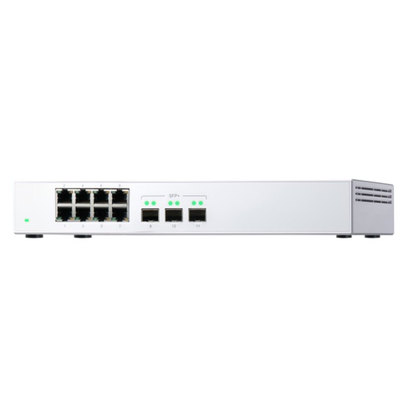 QNAP QSW-308S switch No administrado Gigabit Ethernet (10/100/1000) Blanco - Imagen 7