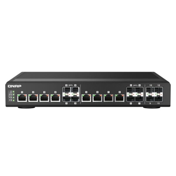 QNAP QSW-IM1200-8C switch Gestionado L2 Ninguno Negro