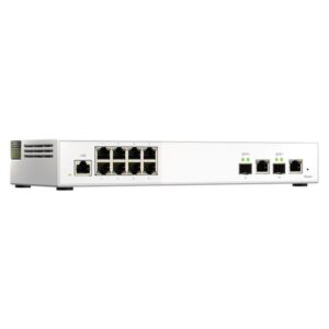 QNAP QSW-M2108-2C switch Gestionado L2 2.5G Ethernet (100/1000/2500) Gris, Blanco QNAP QSW-M2108-2C switch Gestionado L2 2.5G Ethernet (100/1000/2500) Gris, Blanco