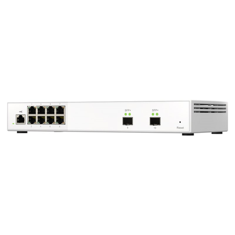 QNAP QSW-M2108-2S switch Gestionado L2 2.5G Ethernet (100/1000/2500) Gris - Imagen 4