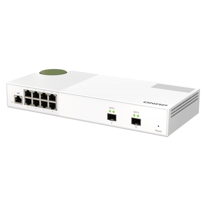 QNAP QSW-M2108-2S switch Gestionado L2 2.5G Ethernet (100/1000/2500) Gris - Imagen 6