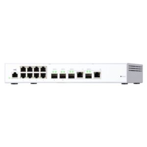 QNAP QSW-M408-2C switch Gestionado L2 10G Ethernet (100/1000/10000) Blanco QNAP QSW-M408-2C switch Gestionado L2 10G Ethernet (100/1000/10000) Blanco