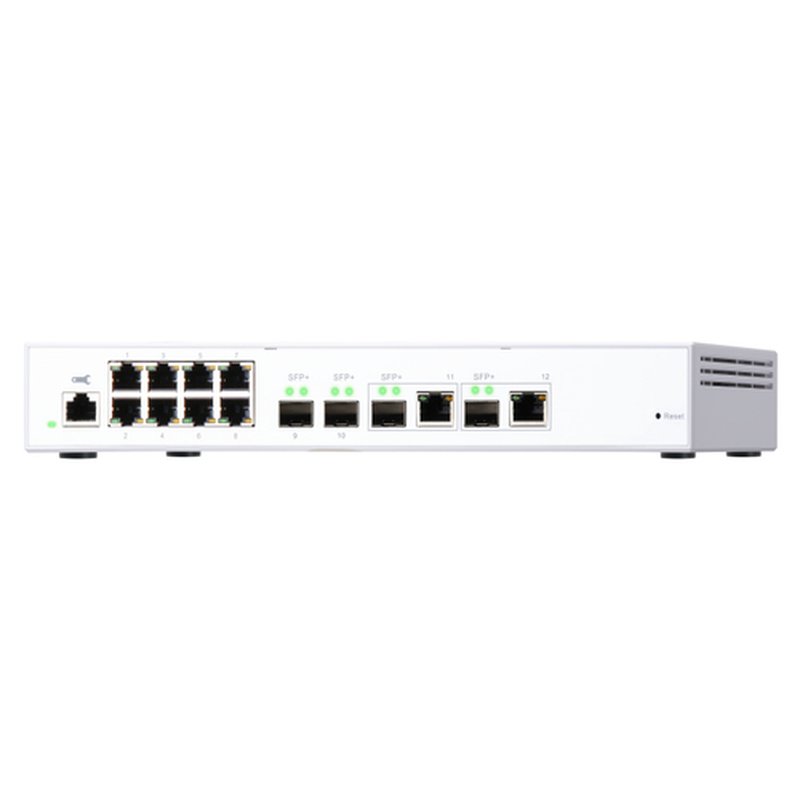 QNAP QSW-M408-2C switch Gestionado L2 10G Ethernet (100/1000/10000) Blanco QNAP QSW-M408-2C switch Gestionado L2 10G Ethernet (100/1000/10000) Blanco - Imagen 4