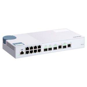 QNAP QSW-M408-2C switch Gestionado L2 10G Ethernet (100/1000/10000) Blanco QNAP QSW-M408-2C switch Gestionado L2 10G Ethernet (100/1000/10000) Blanco