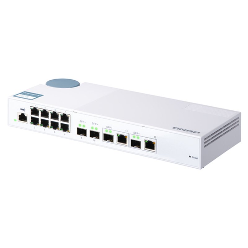 QNAP QSW-M408-2C switch Gestionado L2 10G Ethernet (100/1000/10000) Blanco QNAP QSW-M408-2C switch Gestionado L2 10G Ethernet (100/1000/10000) Blanco - Imagen 6