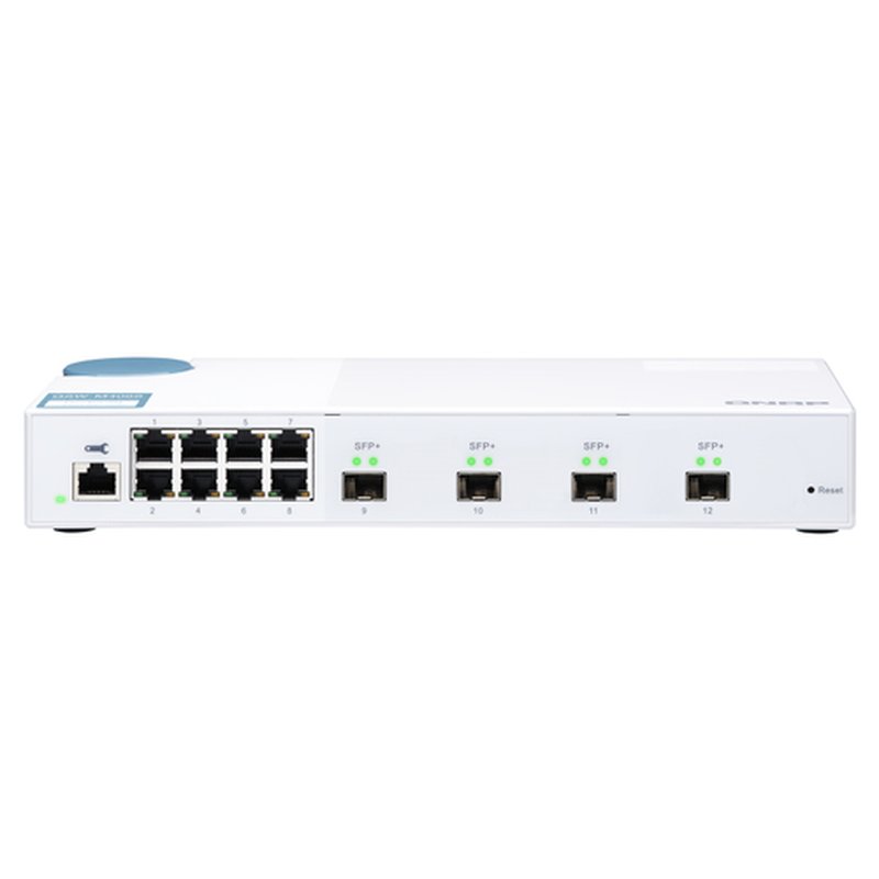 QNAP QSW-M408S switch Gestionado L2 Gigabit Ethernet (10/100/1000) Blanco QNAP QSW-M408S switch Gestionado L2 Gigabit Ethernet (10/100/1000) Blanco