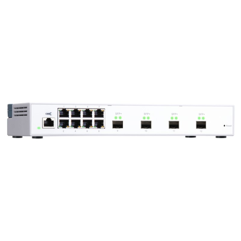 QNAP QSW-M408S switch Gestionado L2 Gigabit Ethernet (10/100/1000) Blanco QNAP QSW-M408S switch Gestionado L2 Gigabit Ethernet (10/100/1000) Blanco - Imagen 3