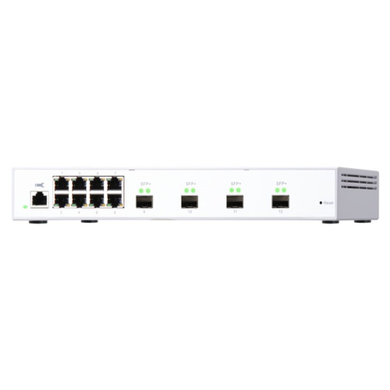 QNAP QSW-M408S switch Gestionado L2 Gigabit Ethernet (10/100/1000) Blanco QNAP QSW-M408S switch Gestionado L2 Gigabit Ethernet (10/100/1000) Blanco - Imagen 4