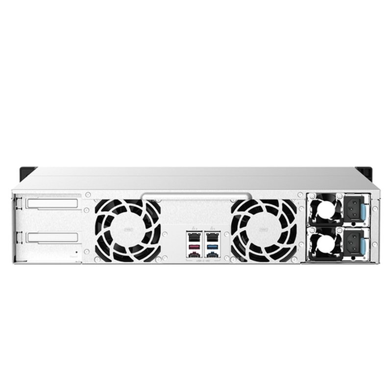 QNAP TS-1273AU-RP-8G servidor de almacenamiento NAS Bastidor (2U) Ethernet Aluminio, Negro V1500B - Imagen 7