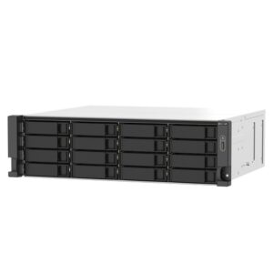Alternative view of QNAP TS-1673AU-RP-16G servidor de almacenamiento NAS Bastidor (3U) Ethernet Negro, Gris V1500B