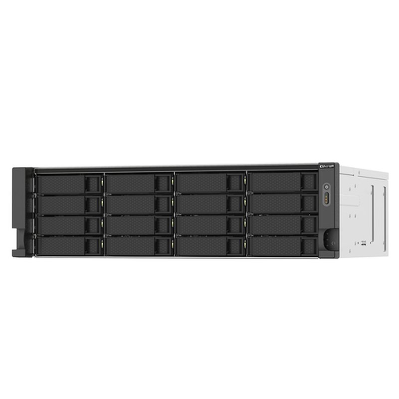 QNAP TS-1673AU-RP-16G servidor de almacenamiento NAS Bastidor (3U) Ethernet Negro, Gris V1500B - Imagen 3