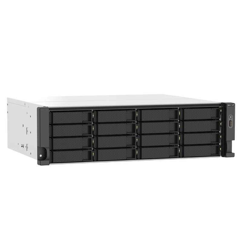 QNAP TS-1673AU-RP-16G servidor de almacenamiento NAS Bastidor (3U) Ethernet Negro, Gris V1500B - Imagen 4