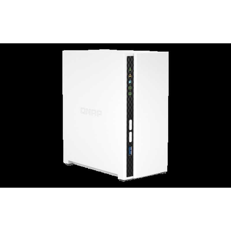 QNAP TS-233 servidor de almacenamiento NAS Mini Tower Ethernet Blanco Cortex-A55 - Imagen 2