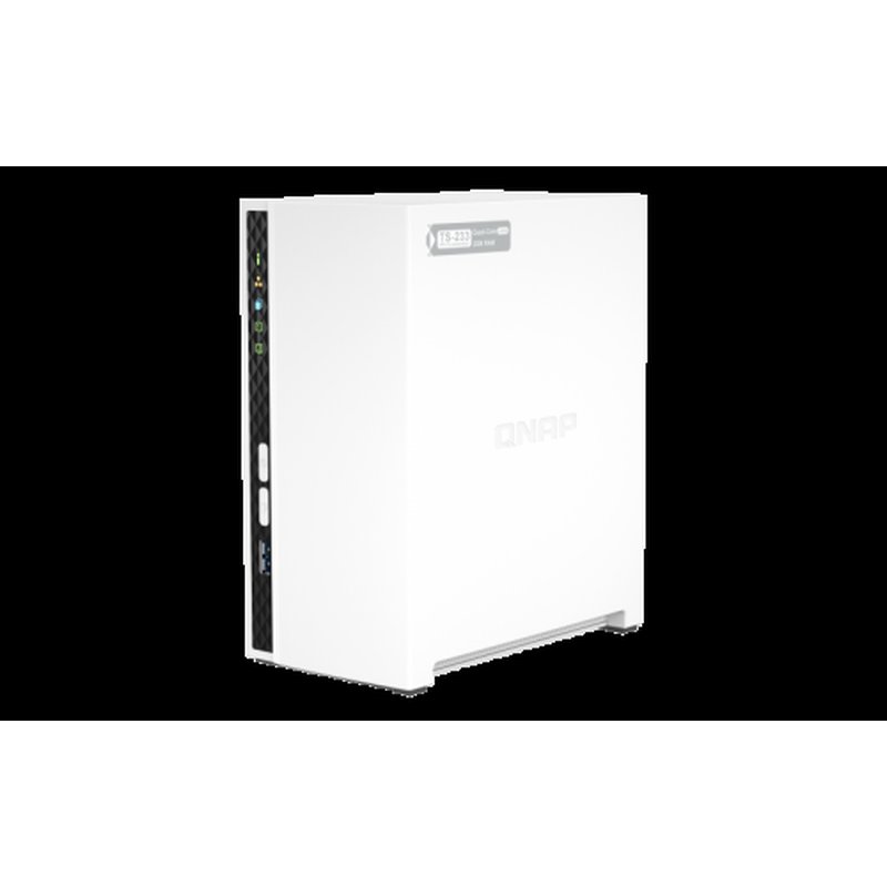 QNAP TS-233 servidor de almacenamiento NAS Mini Tower Ethernet Blanco Cortex-A55 - Imagen 5