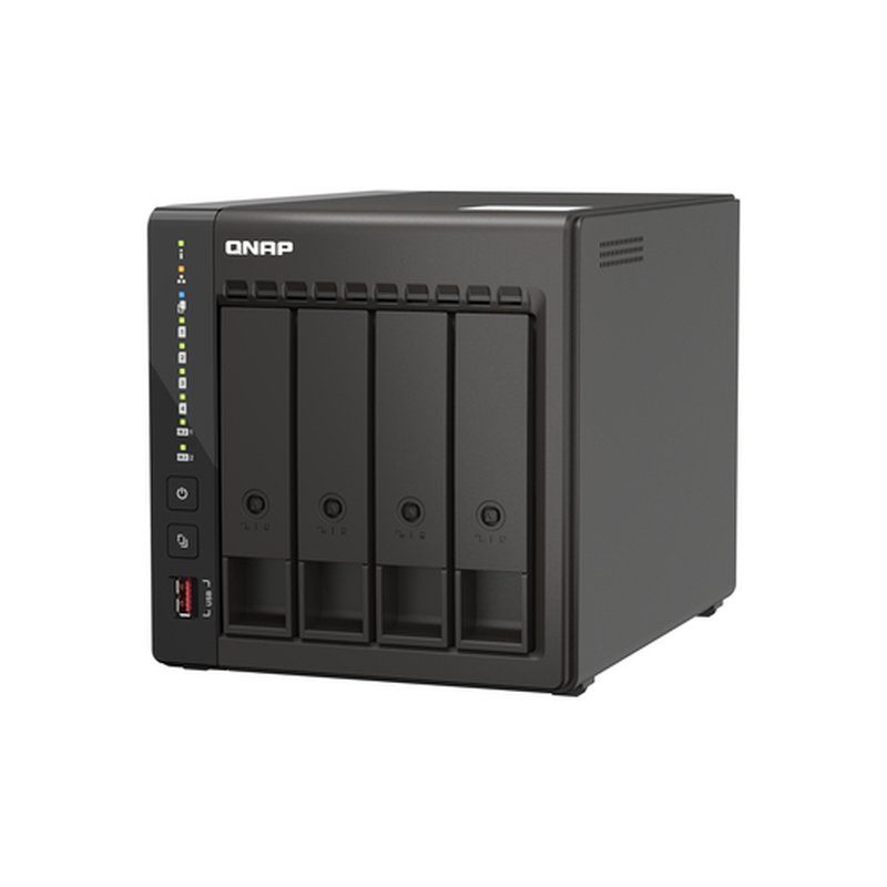 QNAP TS-453E NAS Torre Ethernet Negro J6412 QNAP TS-453E NAS Torre Ethernet Negro J6412 - Imagen 6